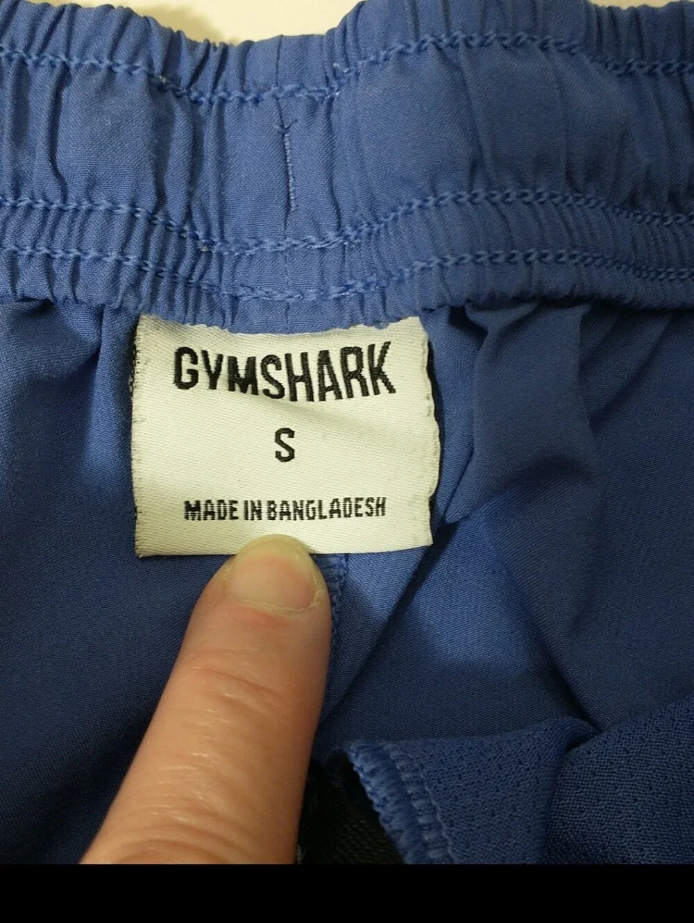 Gymshark Shorts, Men's Size Small, Blue, Sweat Wicking, Workouts, Running